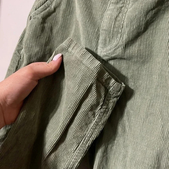 Zara Kids Colorful Collection Green Corduroy Pants - Picture 6 of 8